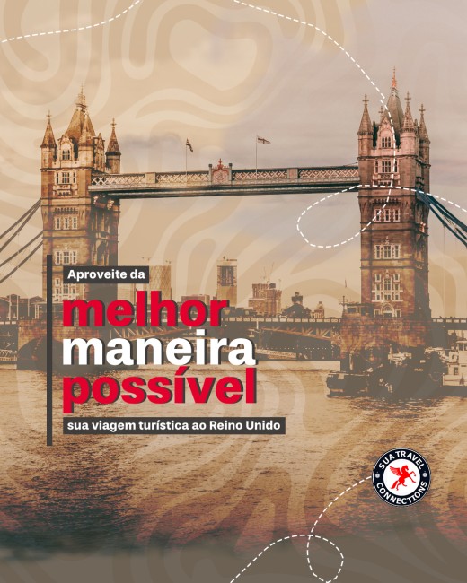 Aproveite da melhor maneira possível sua viagem turística ao Reino Unido