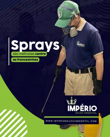 Sprays são ineficazes contra as francesinhas