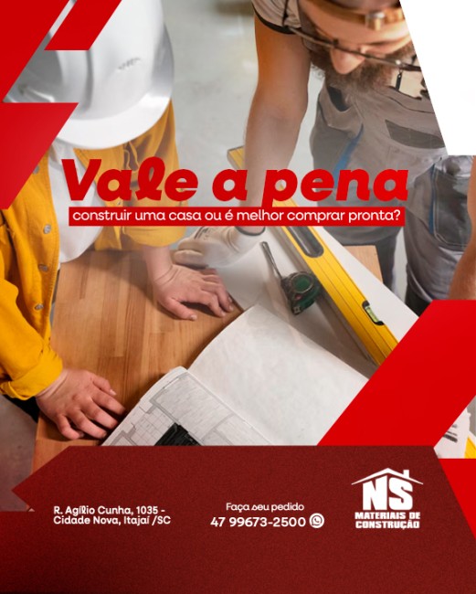 Vale a pena construir uma casa ou é melhor comprar pronta?