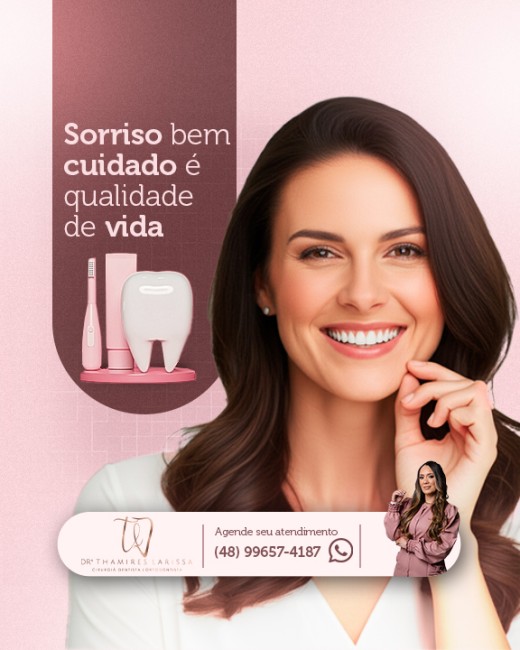 Sorriso bem cuidado é qualidade de vida