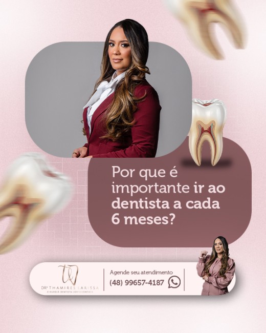 Por que é importante ir ao dentista a cada 6 meses?