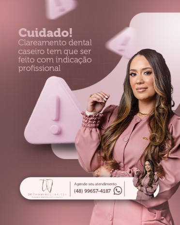 Cuidado! Clareamento dental caseiro tem que ser feito com indicação profissional