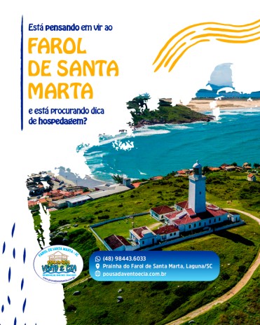 Está pensando em vir ao Farol de Santa Marta e está procurando dica de hospedagem?