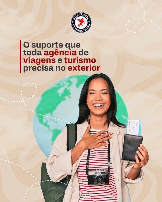 O suporte que toda agência de viagens e turismo precisa no exterior