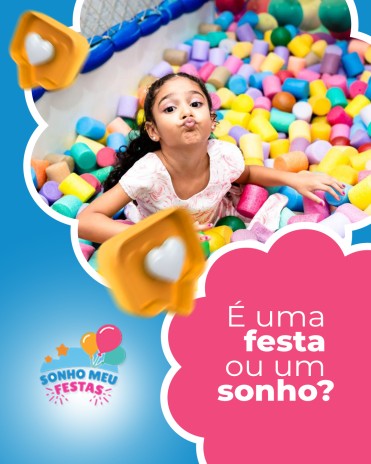 É uma festa ou um sonho?