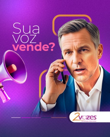 Sua voz vende?