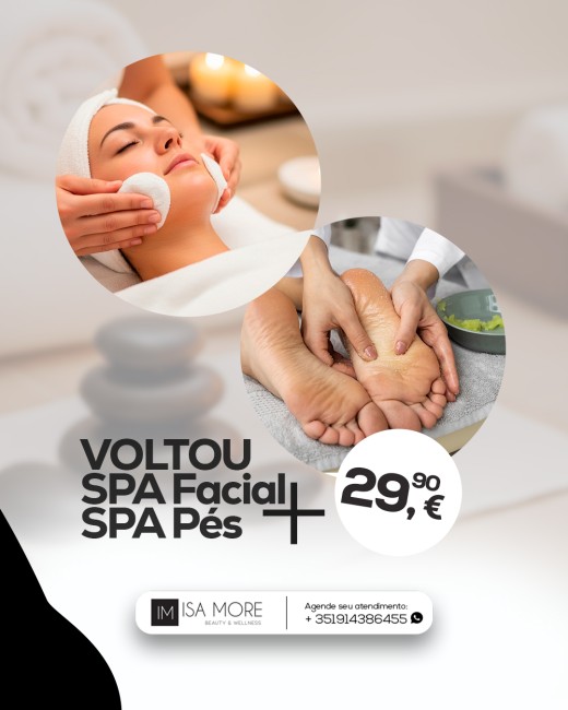 VOLTOU SPA FACIAL + SPA PÉS 29,90€