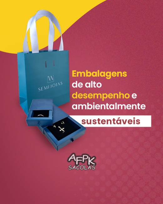 Embalagens de alto desempenho e ambientalmente sustentáveis