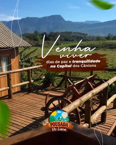 Venha viver dias de paz e tranquilidade na Capital dos Cânions