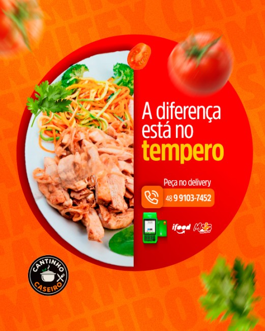 A diferença está no tempero