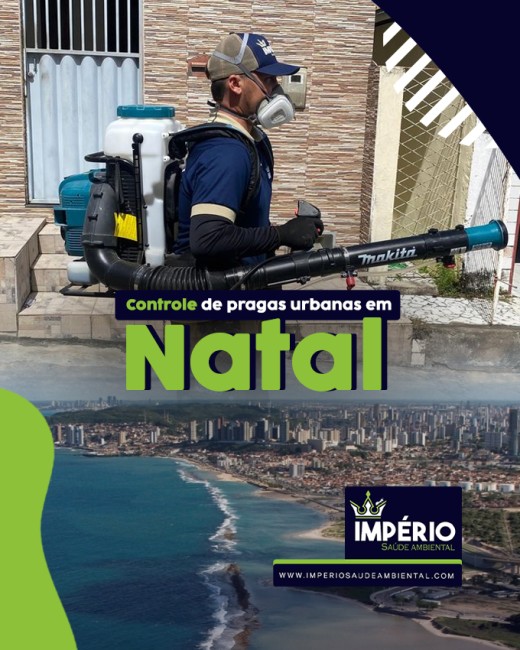 Controle de pragas urbanas em Natal