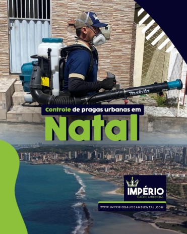Controle de pragas urbanas em Natal