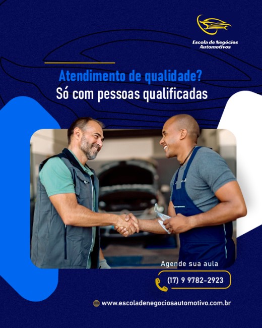 Atendimento de qualidade? Só com pessoas qualificadas