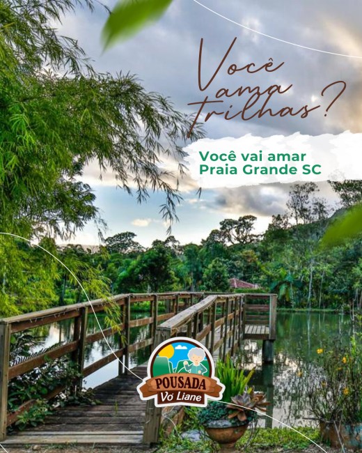Você ama trilhas? Você vai amar Praia Grande SC