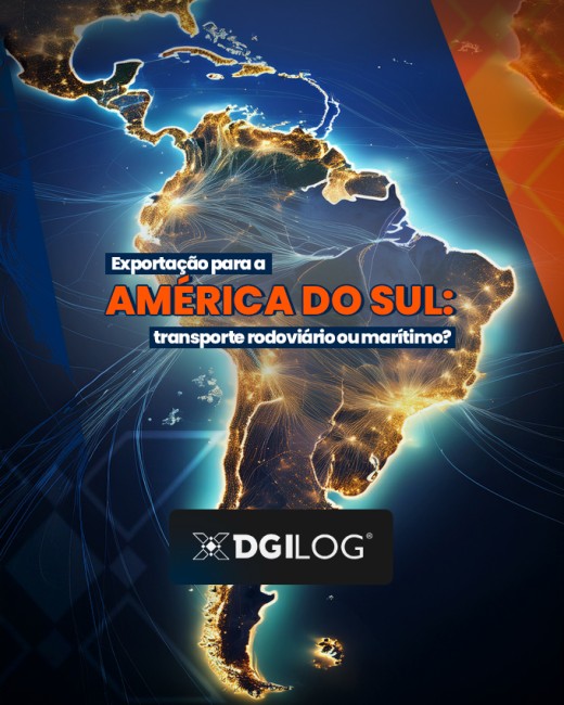 Exportação para a América do Sul: transporte rodoviário ou marítimo?