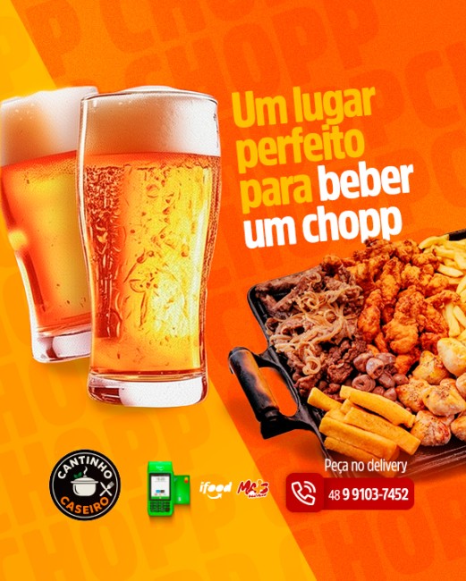 Um lugar aconchegante para beber uns drinks