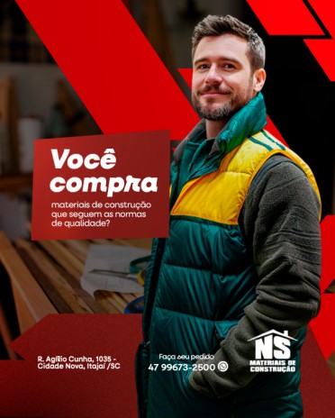 Você compra materiais de construção que seguem as normas de qualidade?