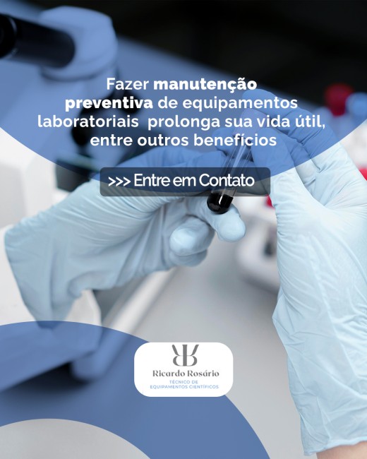 Fazer manutenção preventiva de equipamentos laboratoriais prolonga sua vida útil, entre outros benefícios