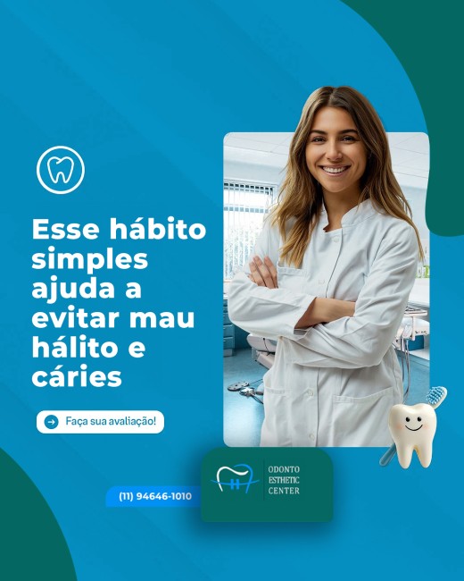 Esse hábito simples ajuda a evitar mau hálito e cáries