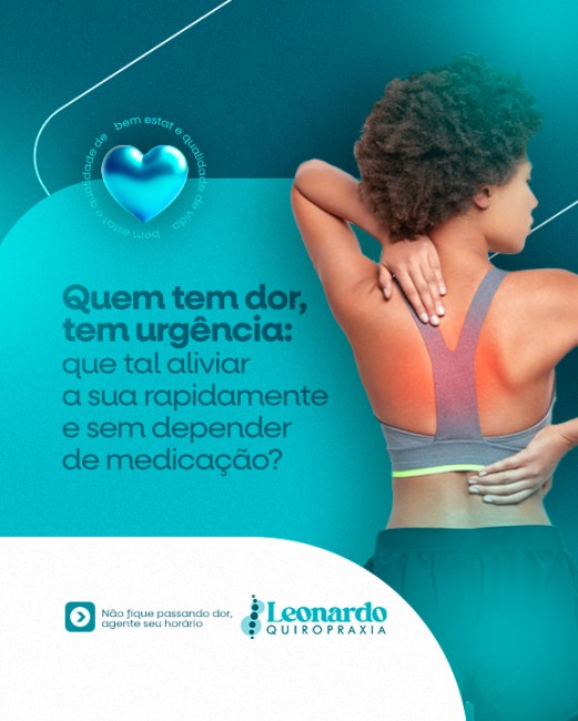 Quem tem dor, tem urgência: que tal aliviar a sua rapidamente e sem depender de medicação?