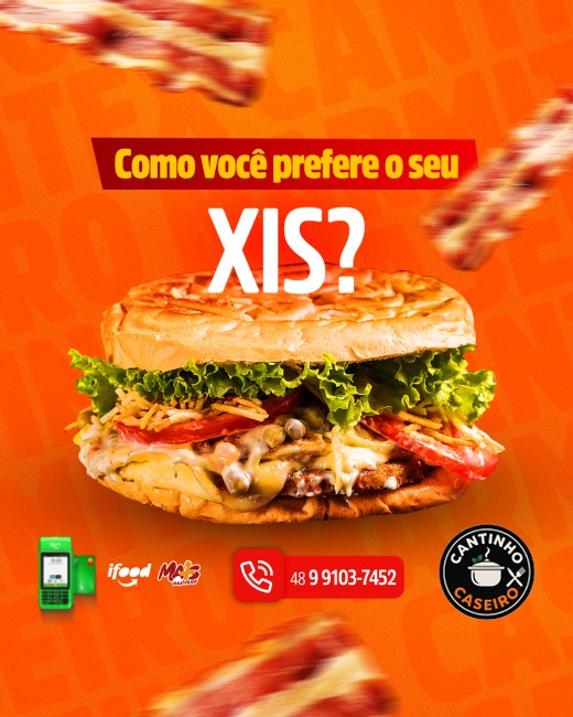 Como você prefere o seu Xis?