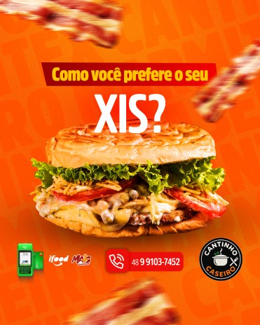 Como você prefere o seu Xis?