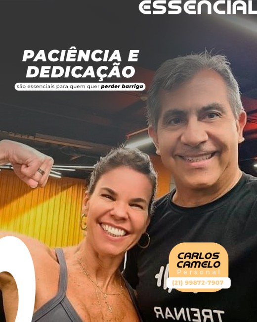 Paciência e dedicação são essenciais para quem quer perder barriga