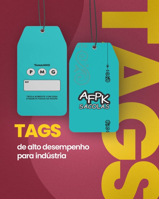 Tags de alto desempenho para indústria