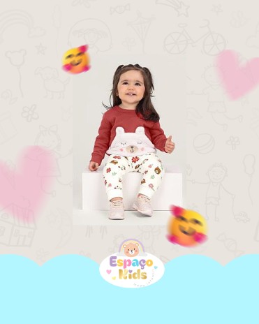 Esse é o tamanho ideal para a roupinha do bebê