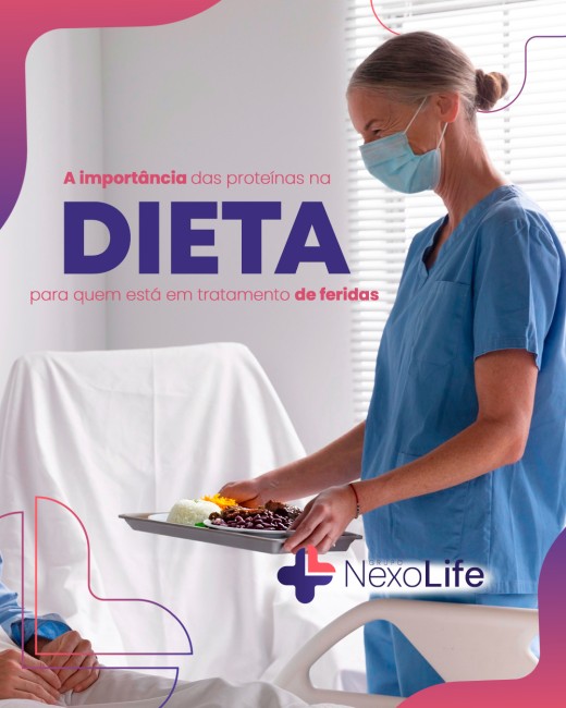 A importância das proteínas na dieta para quem está em tratamento de feridas