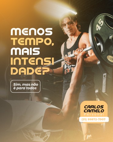 Menos tempo, mais intensidade? Sim, mas não é para todos