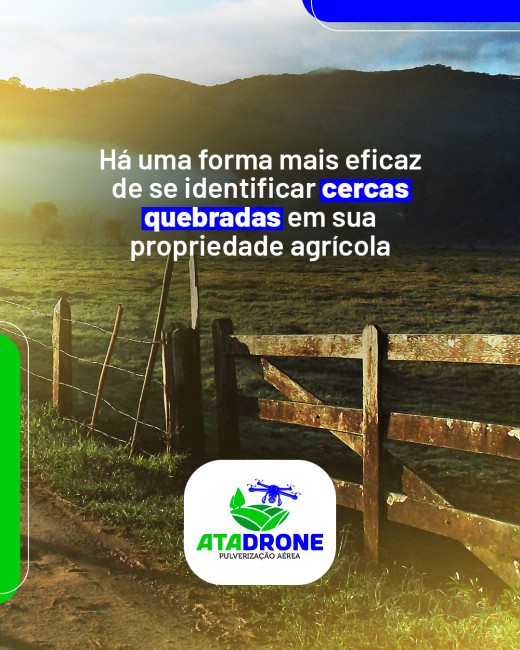 Há uma forma mais eficaz de se identificar cercas quebradas em sua propriedade agrícola
