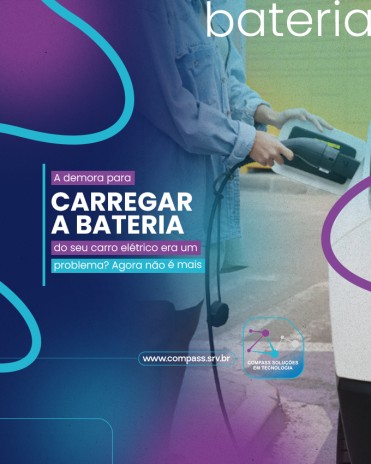 A demora para carregar a bateria do seu carro elétrico era um problema? Agora não é mais