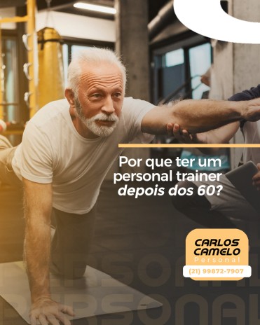 Por que ter um personal trainer depois dos 60?