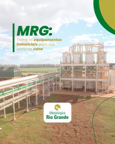 MRG: Todos os equipamentos industriais para sua usina de cana