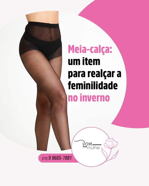 Meia-calça: um item para realçar a feminilidade no inverno