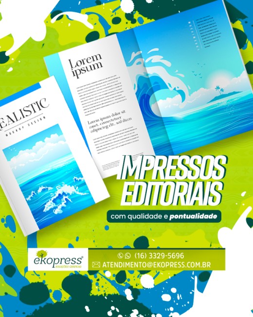 Impressos editoriais com qualidade e pontualidade