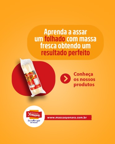Aprenda a assar um folhado com massa fresca obtendo um resultado perfeito