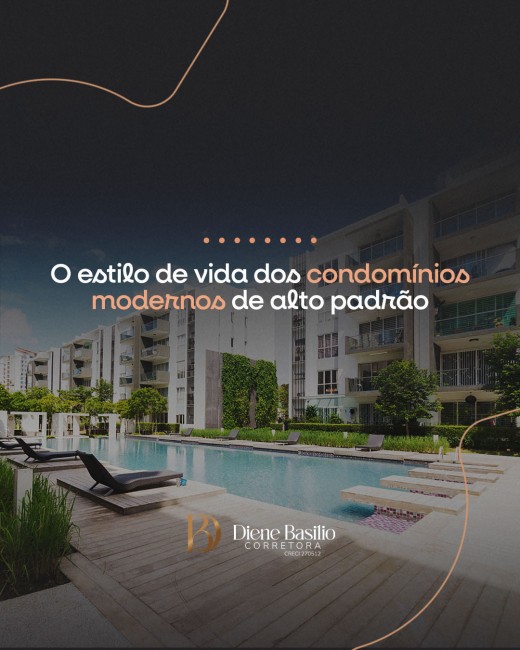 O estilo de vida dos condomínios modernos de alto padrão