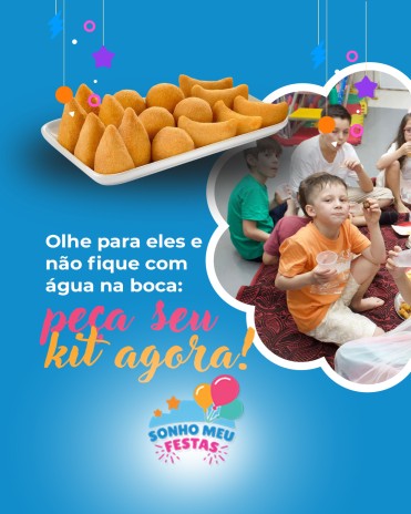 Olhe para eles e não fique com água na boca: peça seu kit agora!