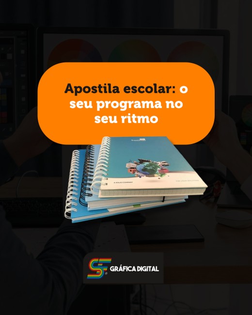 Apostila escolar: o seu programa no seu ritmo