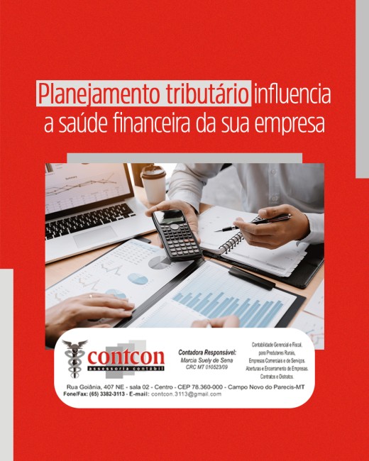 Planejamento tributário influencia a saúde financeira da sua empresa