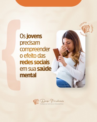 Os jovens precisam compreender o efeito das redes sociais em sua saúde mental