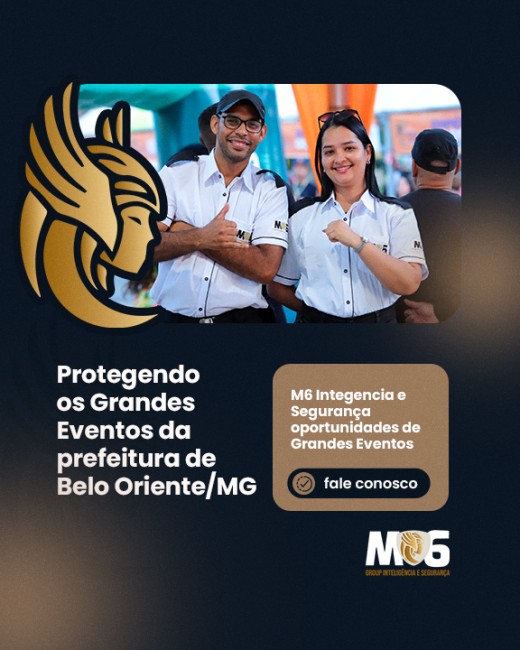 Protegendo os Grandes  Eventos da prefeitura de  Belo Oriente/MG