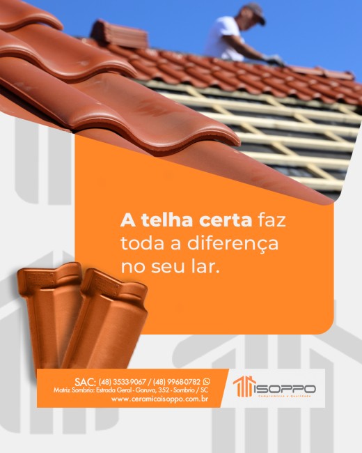 A telha certa faz toda a diferença no seu lar.