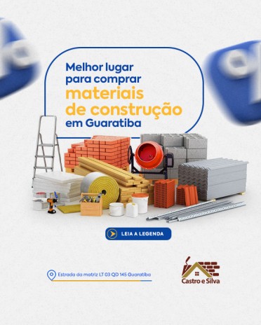 Melhor lugar para comprar materiais de construção em Guaratiba