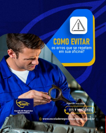 Como evitar os erros que se repetem em sua oficina?
