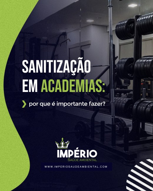 Sanitização em academias: por que fazer?