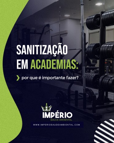 Sanitização em academias: por que fazer?