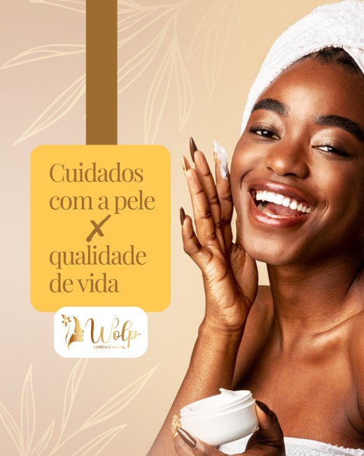 Cuidados com a pele x qualidade de vida
